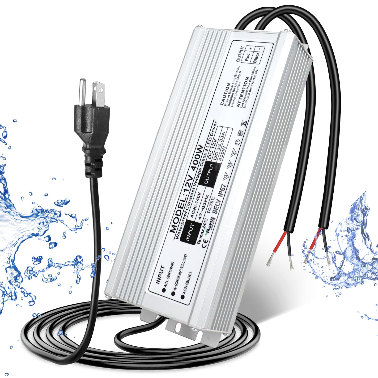 12V LED Power Supply - Waterproof & Durable -19 12V LED Power Supply - Waterproof & Durable -19