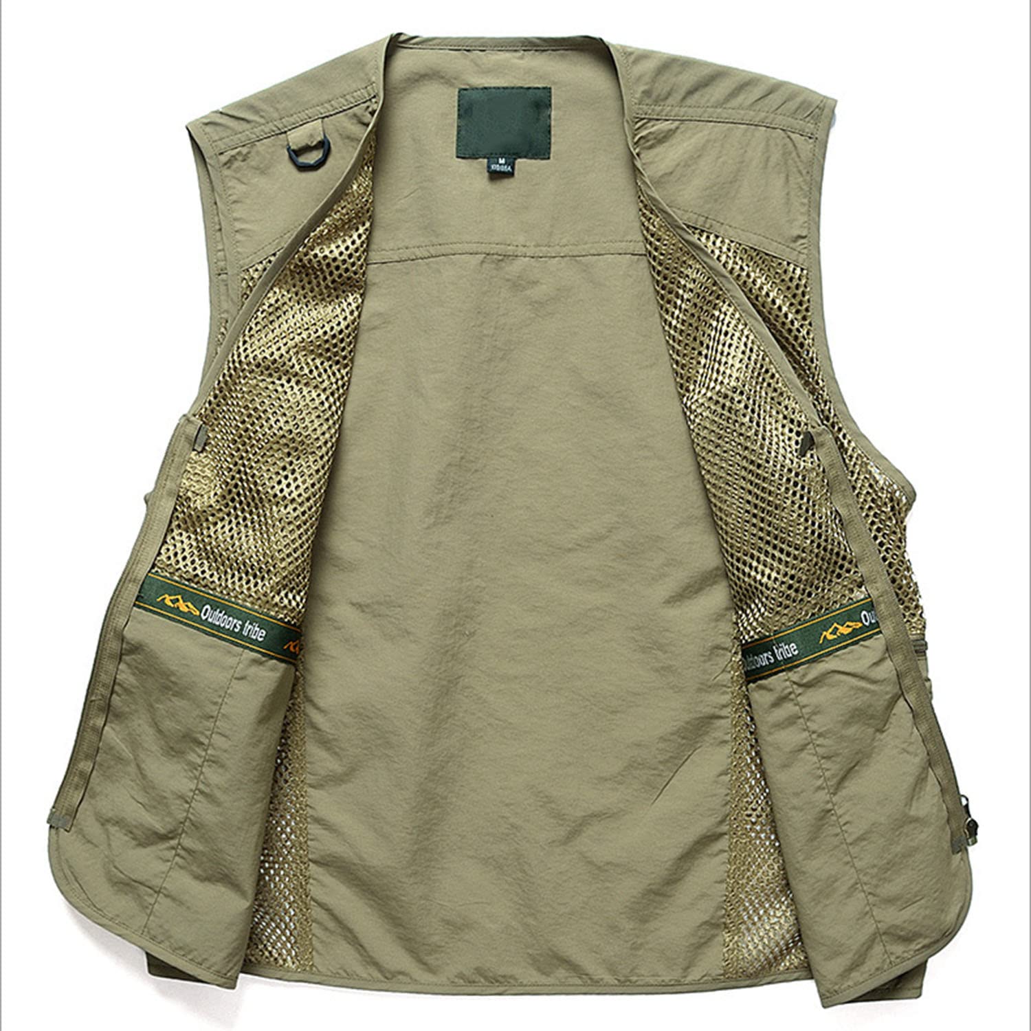 Chaleco Multibolsillo para Hombre Chaleco De Pesca Casual para Exteriores Chaleco Transpirable De Verano Chaqueta De Fotografía De Viaje Multifuncional Sin Mangas