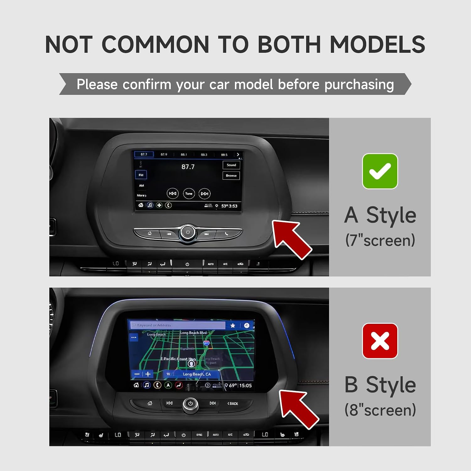Car Center Control Panel Sticker Cover ABS Carbon Fiber Decal Interior Trim for Chevrolet Camaro ZL1 2016 2017 2018 2019 2020 2021 2022 2023 2024 Accessories (A)