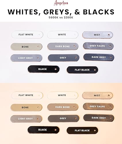 Miniatura 76 de Angelus - Pintura acrílica para cuero, 1 onza líquida (paquete de 1), color turquesa