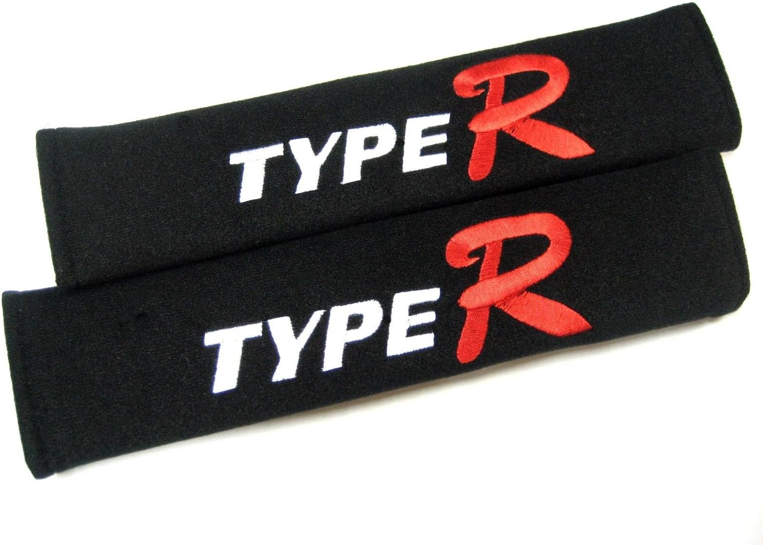 Racing style seat belt shoulder pads for Type R. Civic, Accord, Prelude, Integra, Jazz, S2000,