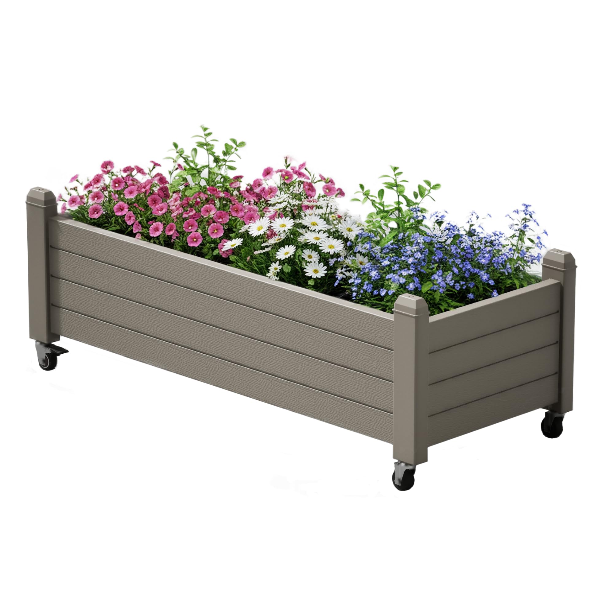 Raised Garden Bed with Wheels (WTFGO)
