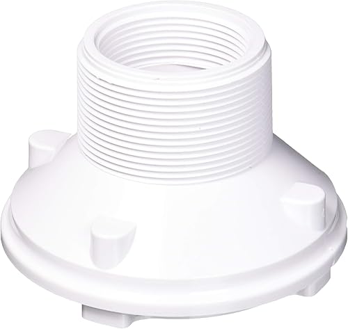 Hayward SP1425 1-12 pulgadas FIP por 2 pulgadas MIP Blanco Ajustable Piso Entrada de Piso Concreto Piso Piscina Montaje