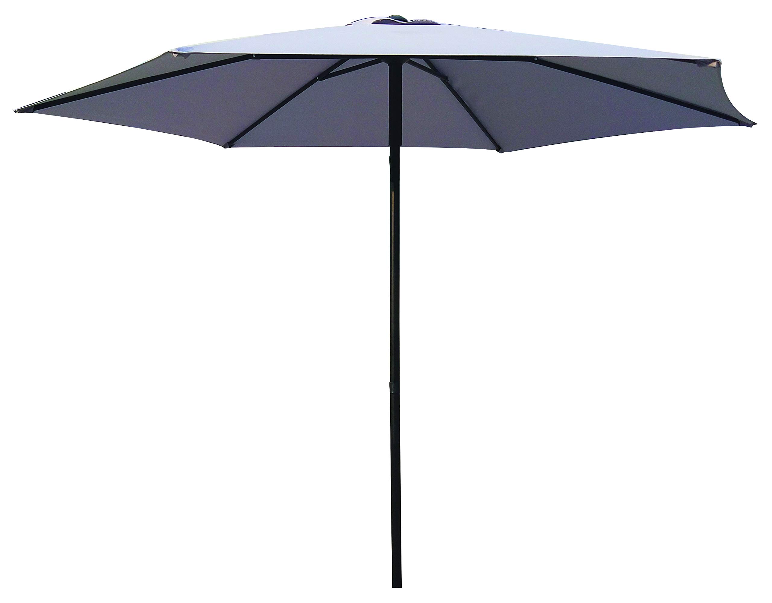 Linea Garden Friend Ombrellone Push up 3 mt. - Colore Grigio Struttura in acciao