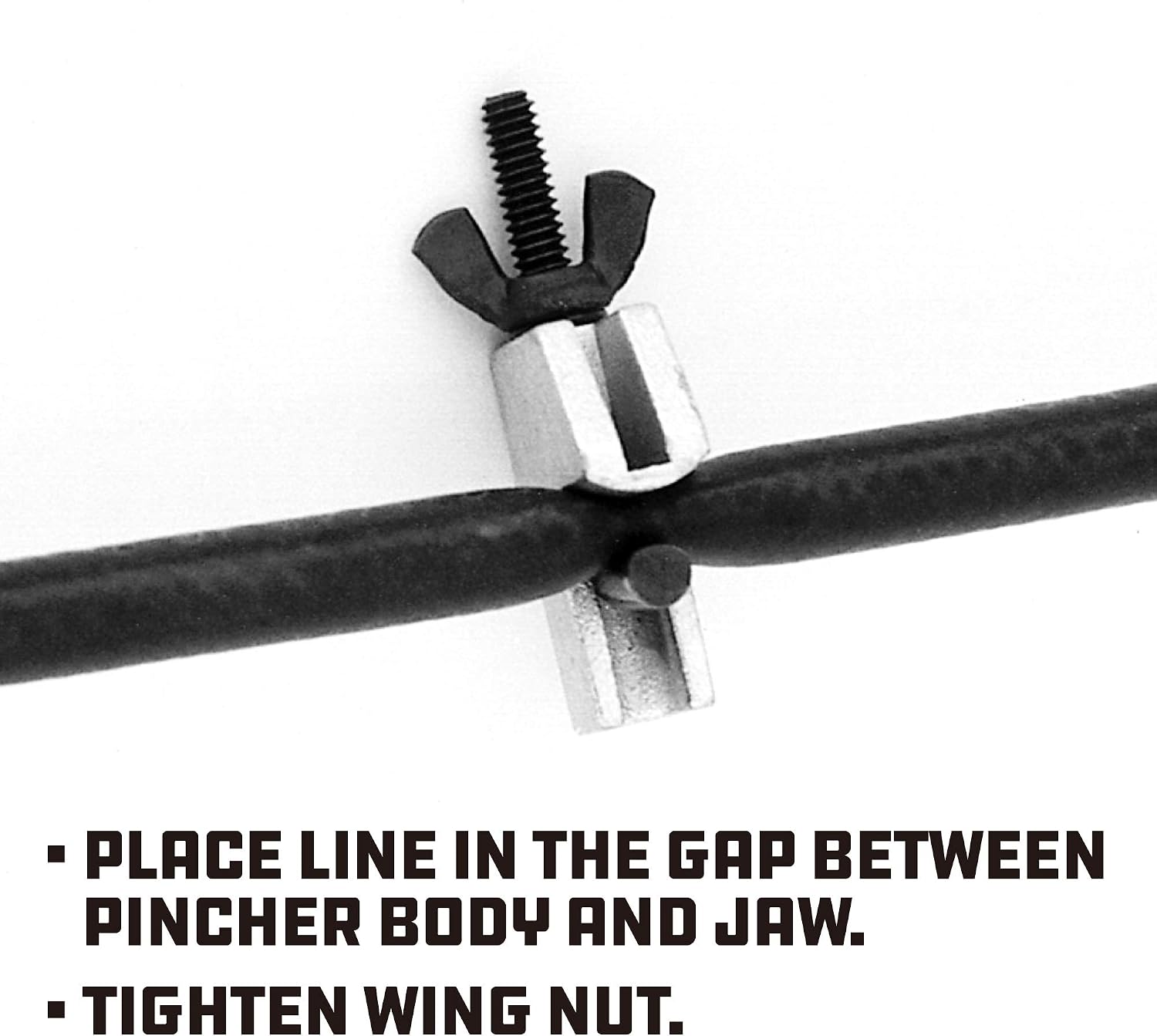Powerbuilt 2 Piece Hose Pinchers, Brake Line Clamp, Hose Pinch Clamp Pliers, 1" Opening, for Temporarily Sealing Off Vacuum Lines, Fuel Lines - 648526