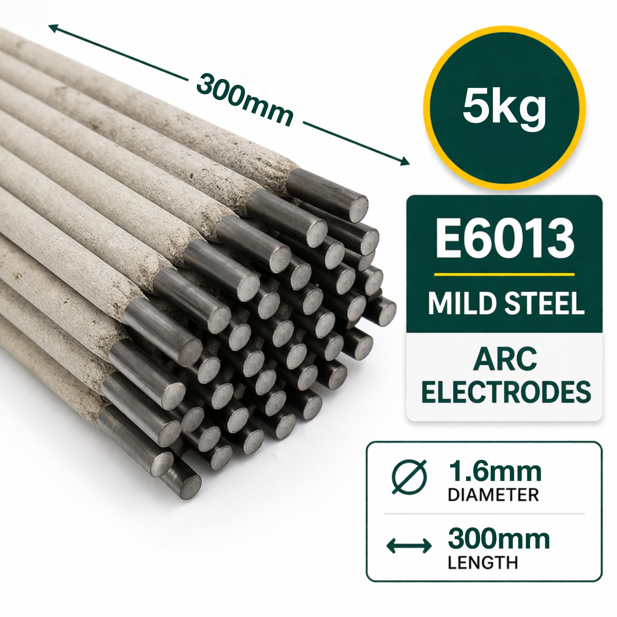 MKGT® - E6013 ARC - Varillas de soldadura, electrodos para soldar, para uso general