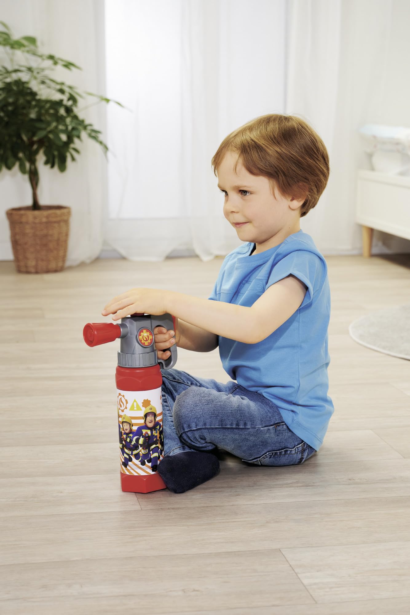 Produktbild von Simba Feuerwehrmann Sam Feuerlöscher - 900ml Wasserspritze Für Kinder