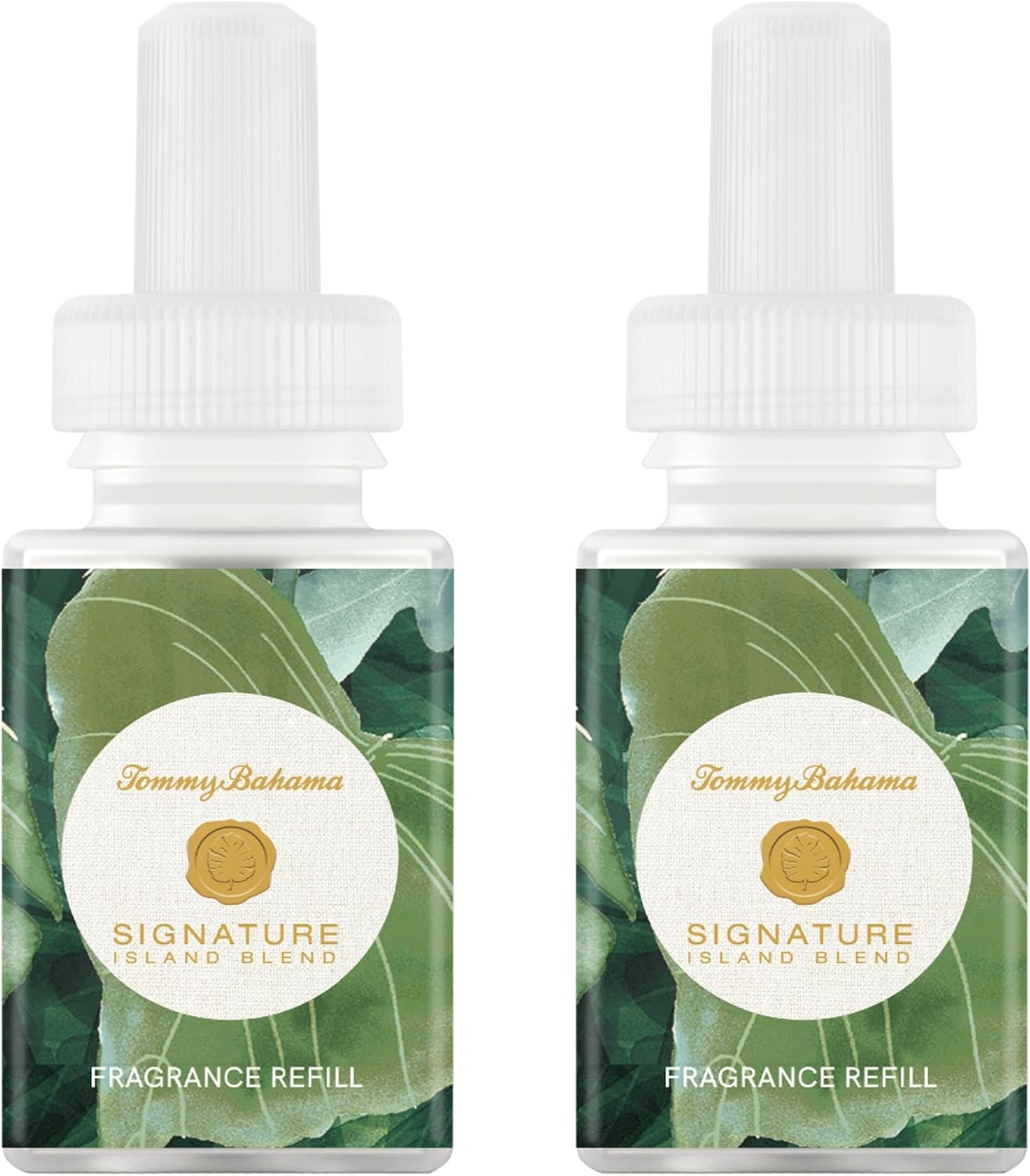 Pura & Tommy Bahama Home Scent Refill - Smart Home Air Diffuser - Up to 120-Hours of Luxury Fragrance per Refill - Spring & Summer Fragrance - 2 Pack, Signature Island Blend