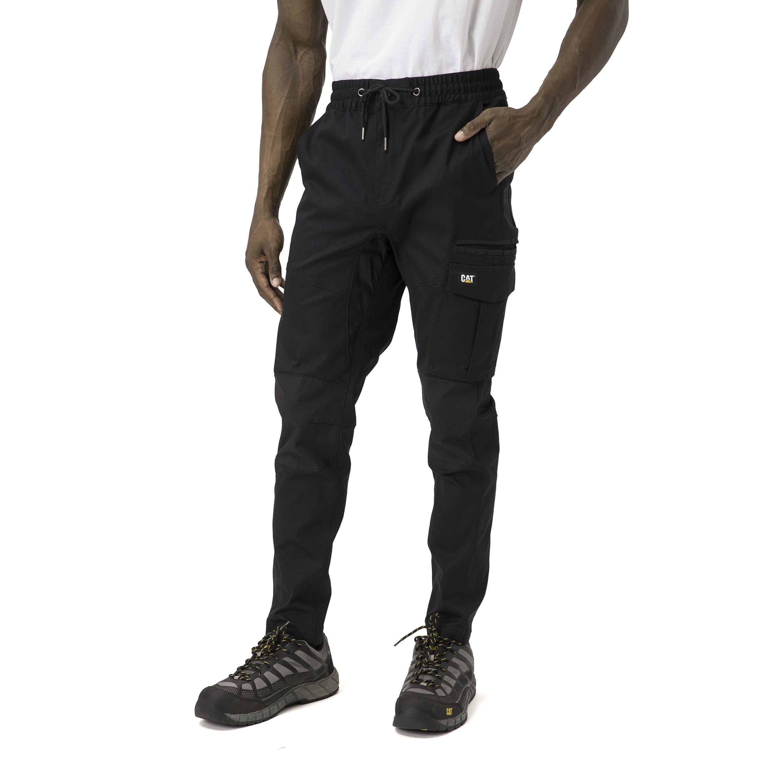 Caterpillar Pantalón Cargo Dinámico Ajustado - Pantalones de utilidades de Trabajo Hombre