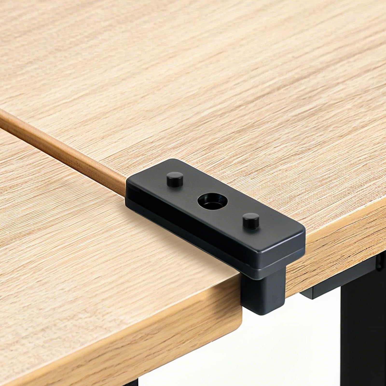 T-Clips aus Verbundwerkstoff mit Edelstahlschrauben, 5 mm Abstandshalter für WPC-Bodenbelag, weit kompatibel, versteckte Befestigungselemente, 200 Stück