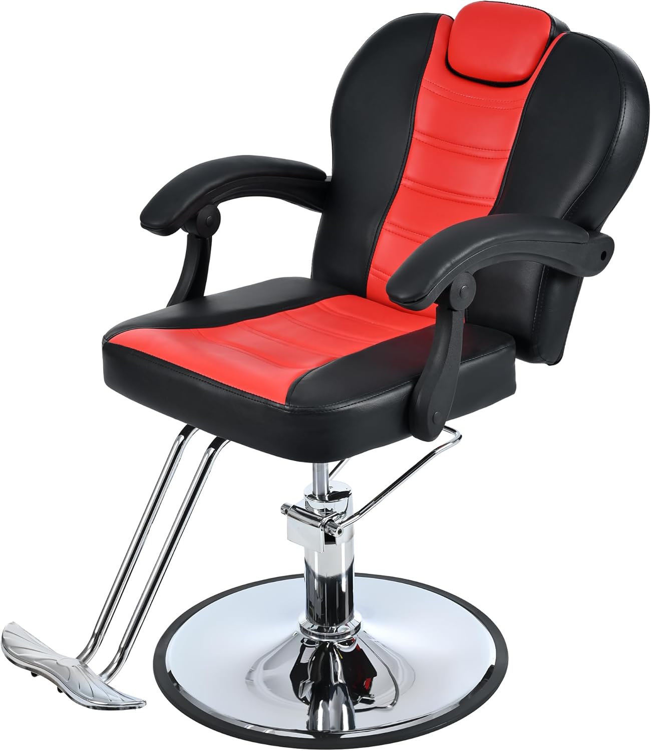 Hair Salon Chair, Styling Reclining Barber Chair,Seat Height 40-46", Heavy Duty Hydraulic Pump,Adjustable Barber Chair Beauty Shampoo Barbering Chair for Hair Stylist Spa