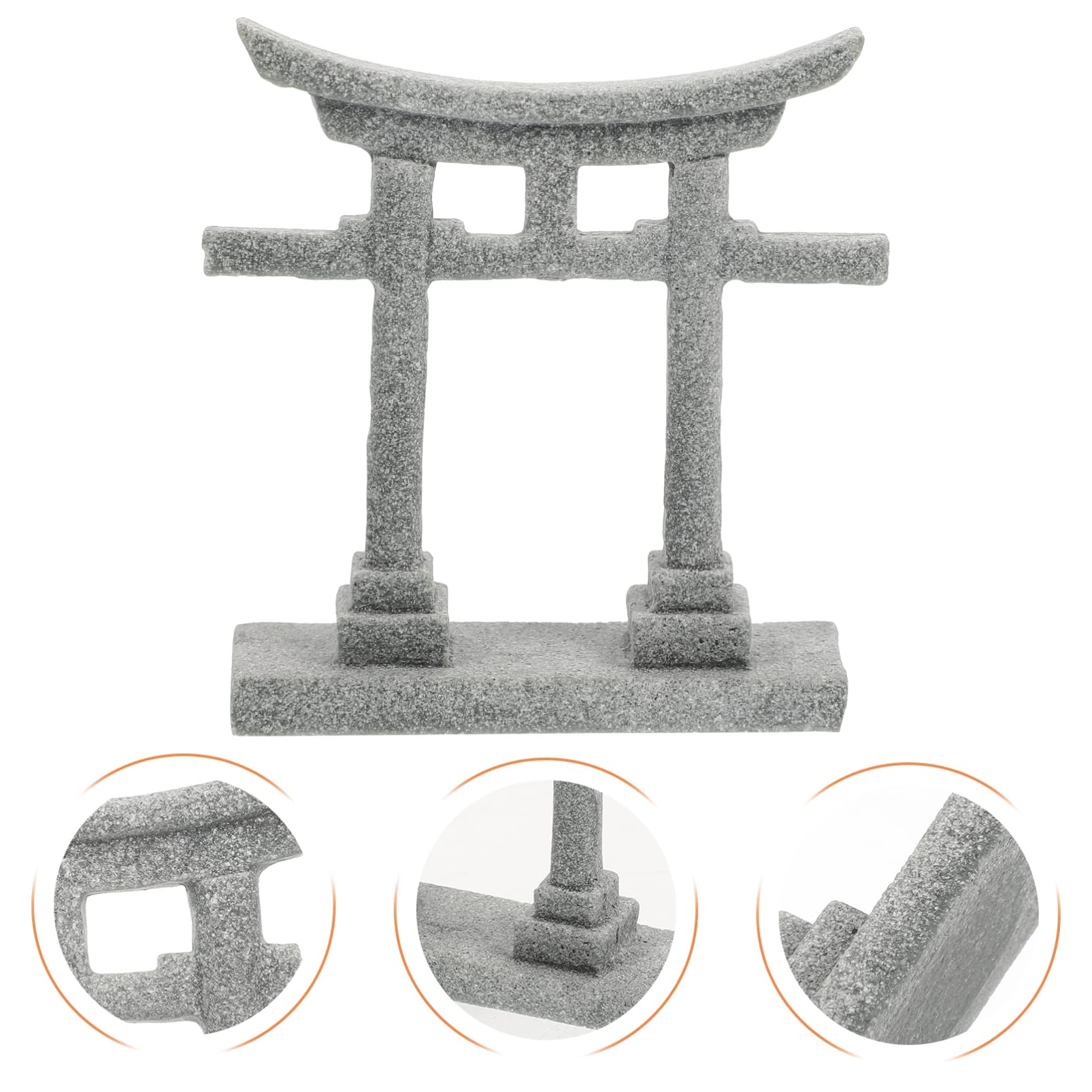 ハヤブサ　置物　Tang's Arts Design ポリレジン製　① Amazon.com: GANAZONO Japanese Torii Gate Aquarium Decor Miniature
