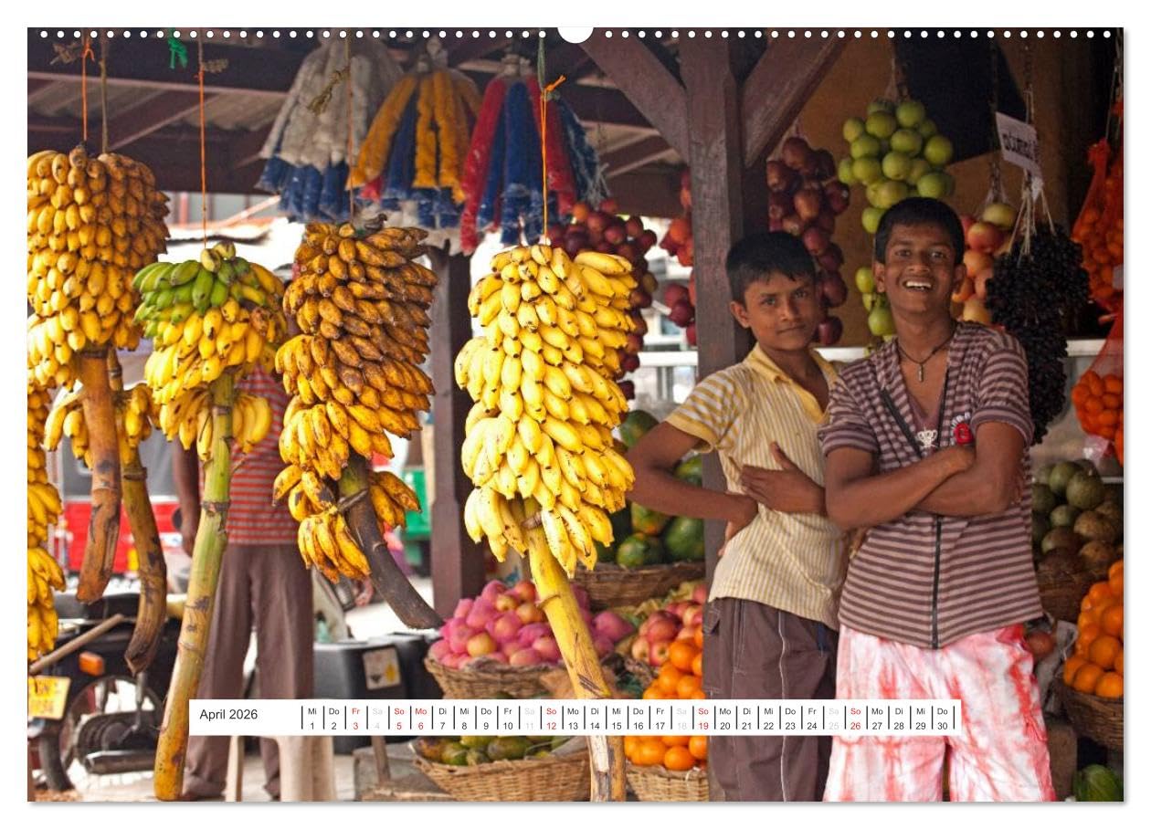 Asien - Sri Lanka (hochwertiger Premium Wandkalender 2026 DIN A2 quer), Kunstdruck in Hochglanz: Eine fotografische Traumreise durch das frühere Ceylon (CALVENDO Orte)
