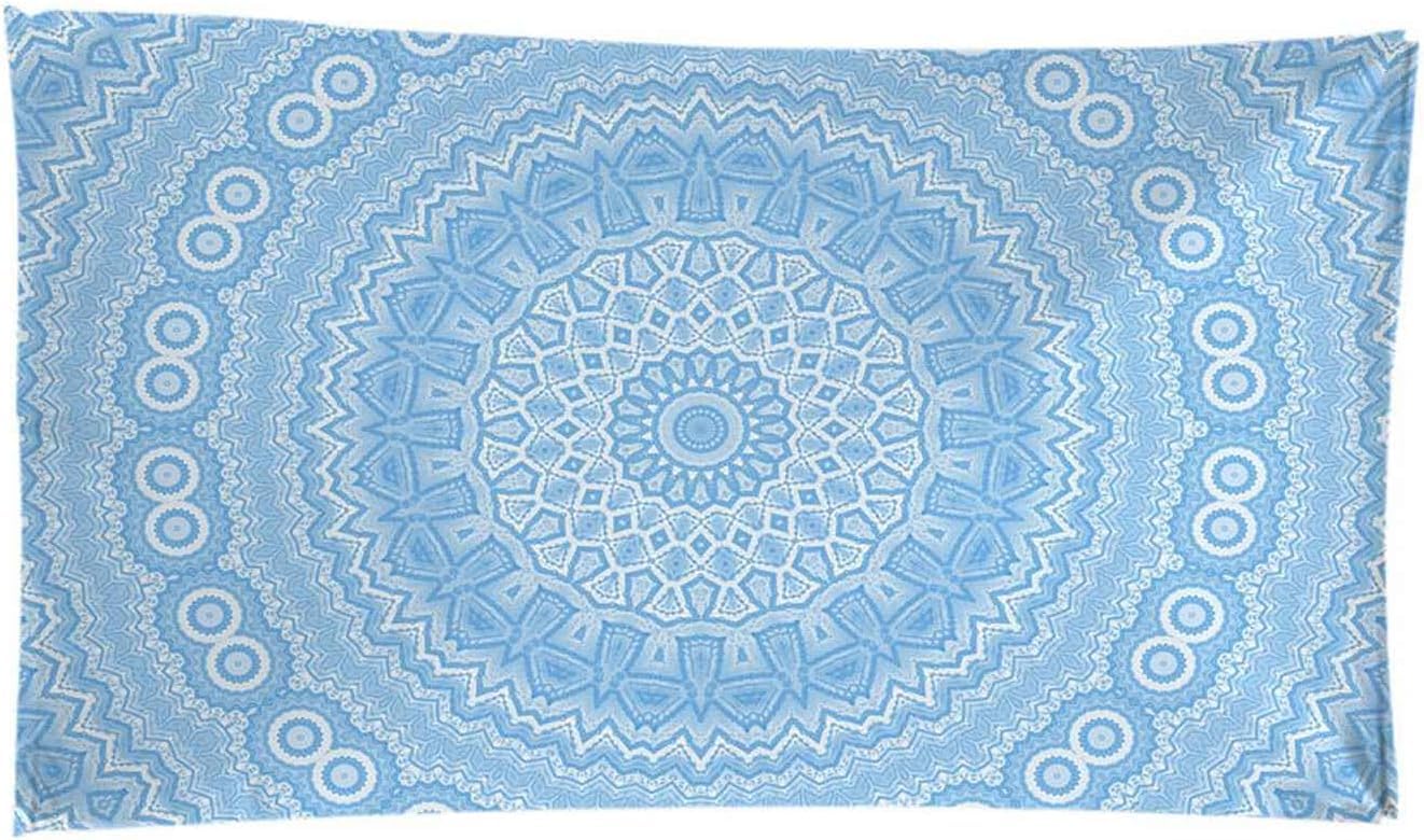 Grande Telo Mare Grande In Microfibra Anti-Sabbia Uomo Donna, Teli Asciugamano Mare, 3D Modello Azzurro Telo Mare Telo Da Campeggio Bikini Coprire 200 X 200 Cm -3M5C+Q9C