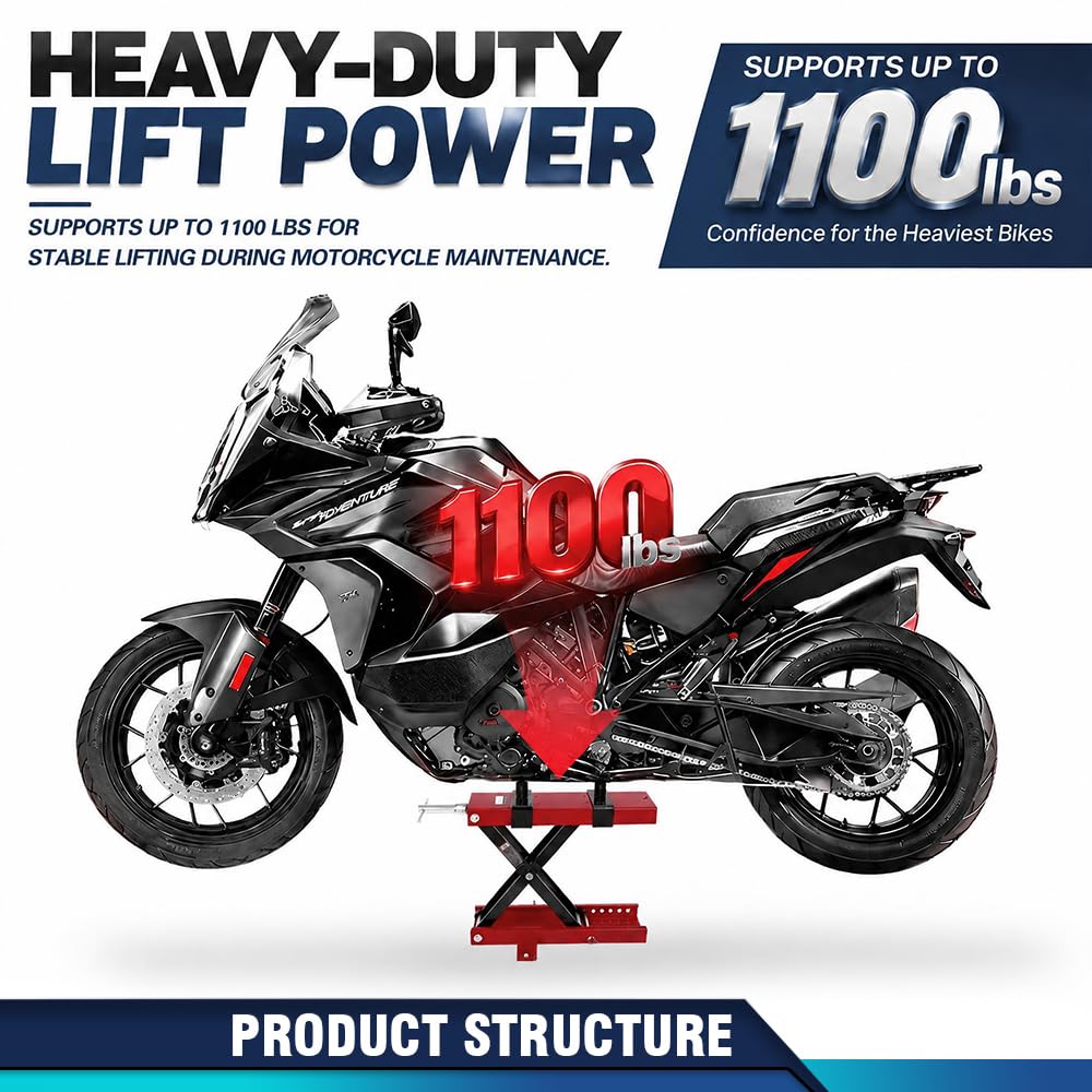 PIT66 Moto Lift Fit Street Bikes/Cruiser Bikes/Moto Touring