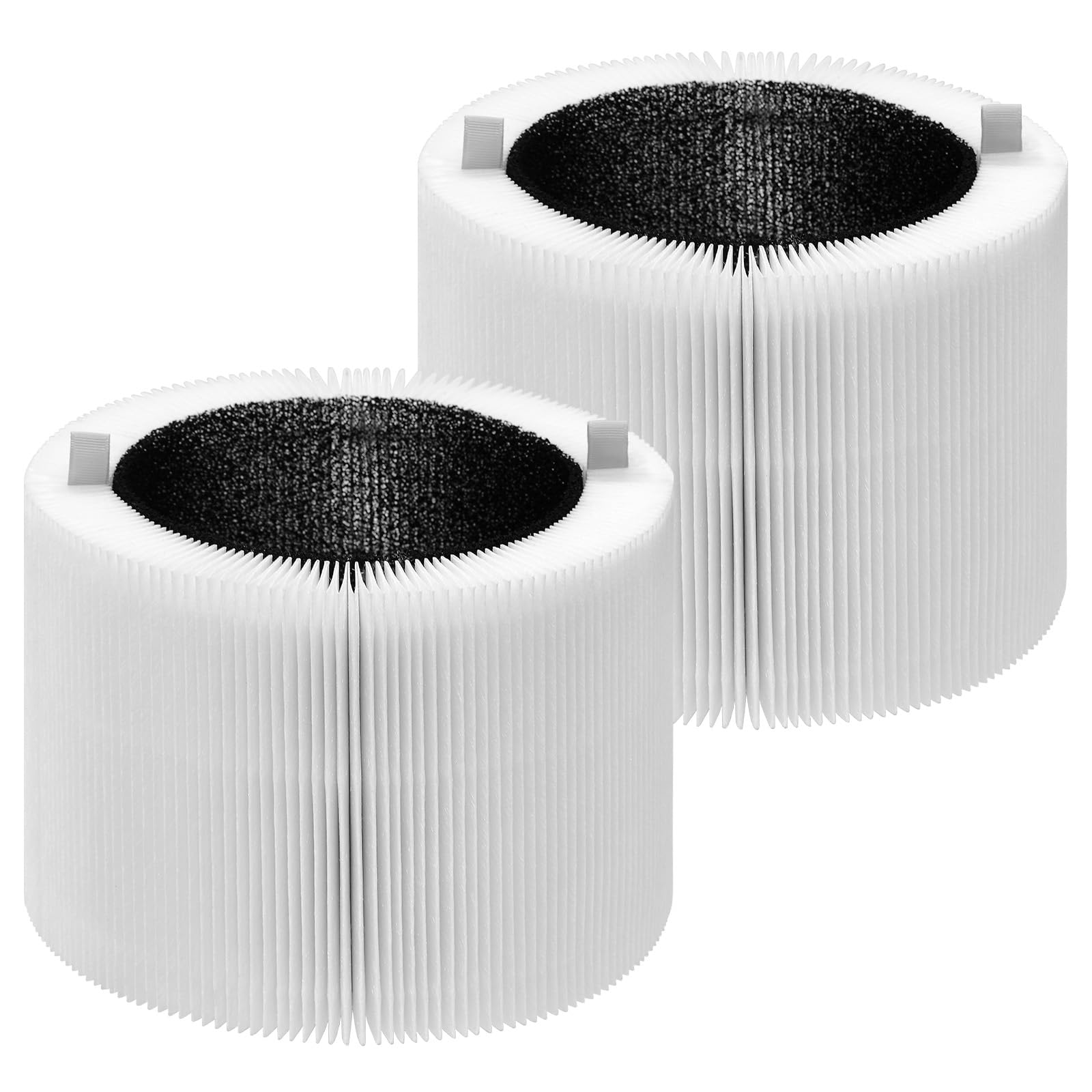 Hsiamen White 511I Max Filter Replacement Compatible With Blueair Blue Pure 511I Max Air Purifier, H13 True Hepa & Activated Carbon, Compare To Part # F5max, 2-Pack