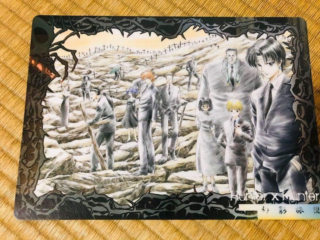 Amazon Hunter Hunter 幻影旅団 下敷き レア ハンターハンター クロロ ノブナガ フェイタン マチ フィンクス カルト シャルナーク おもちゃ おもちゃ