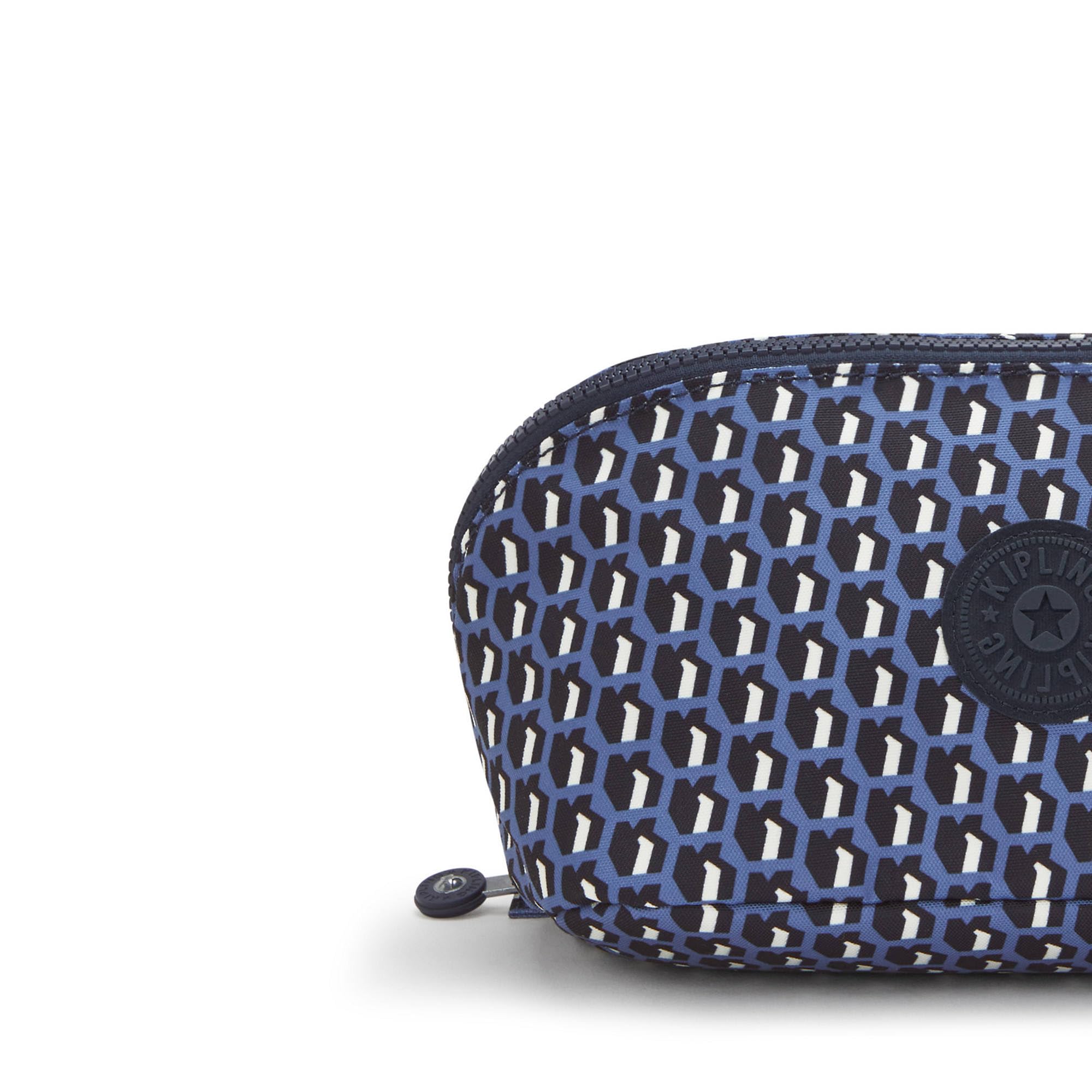 Kipling Mirko Trousse de toilette imprimée Taille M, 3D K Bleu, Medium, Décontracté