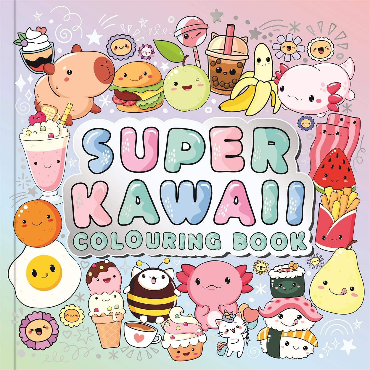 Super Kawaii Colouring Book