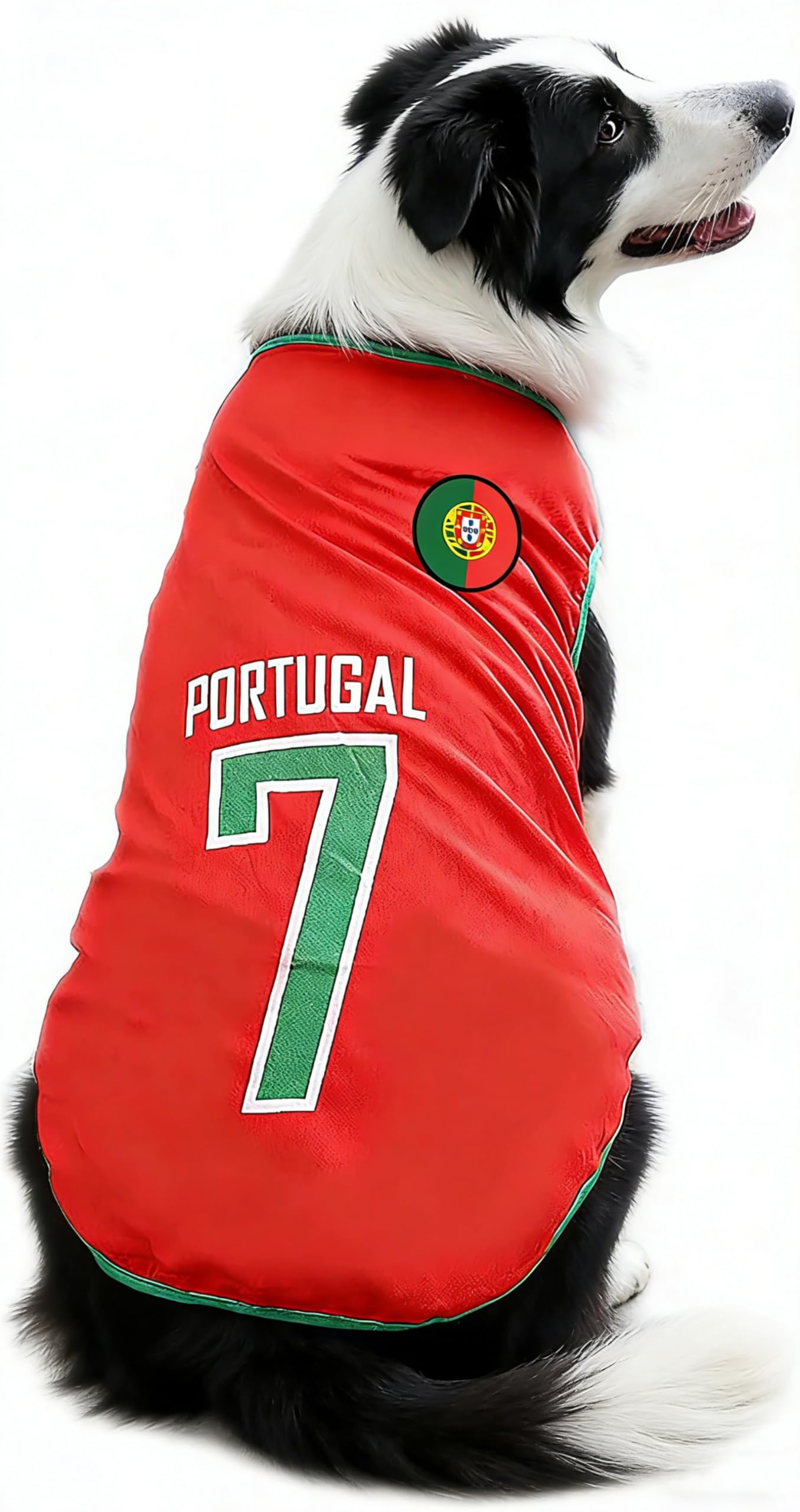 Maillot de coupe du monde 2026 pour chien léger qui reste en place
