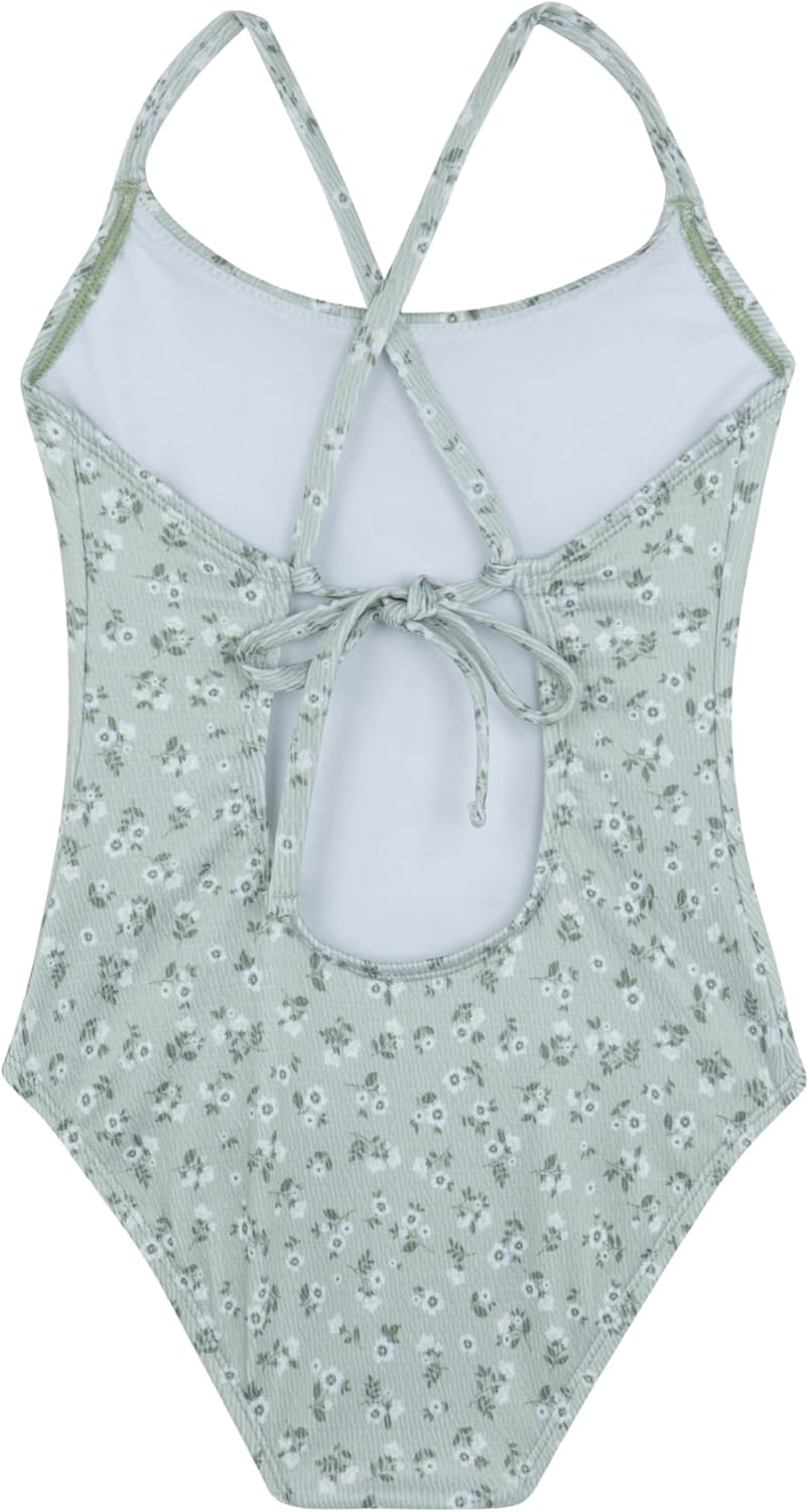 Gottex Kids Criss Cross Tie Back One Piece Swimsuit Chlorine Fade Resistant and Built-in UPF UV 50+ Protection - Image 3