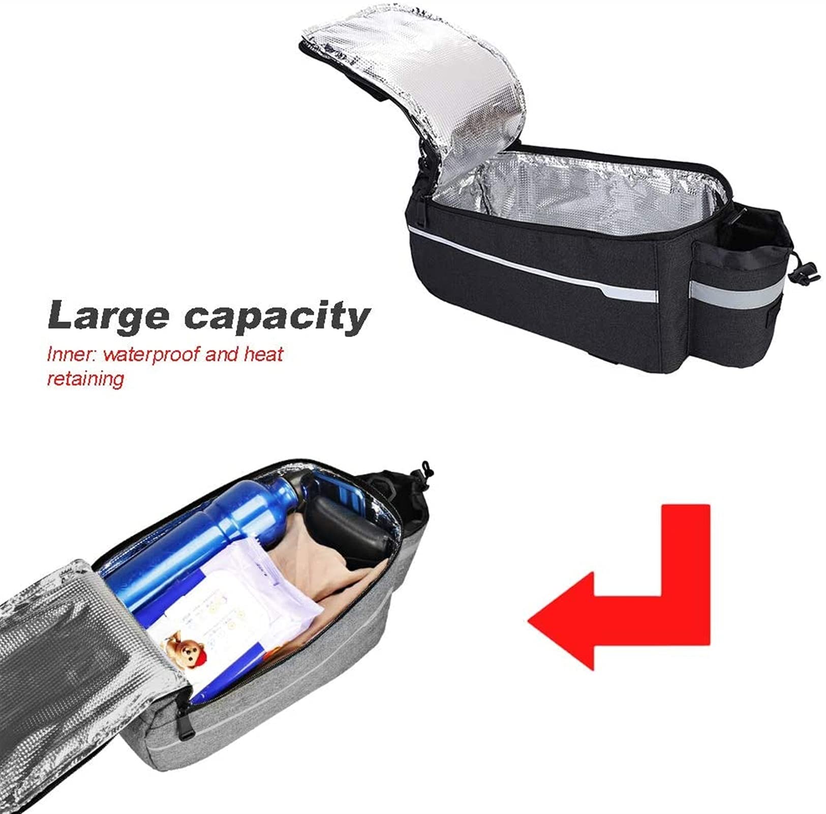 Rower elektryczny Rower Rack Składany Rower Górski Pannier Elektryczny Składany Rack Torning Riding Sprzęt