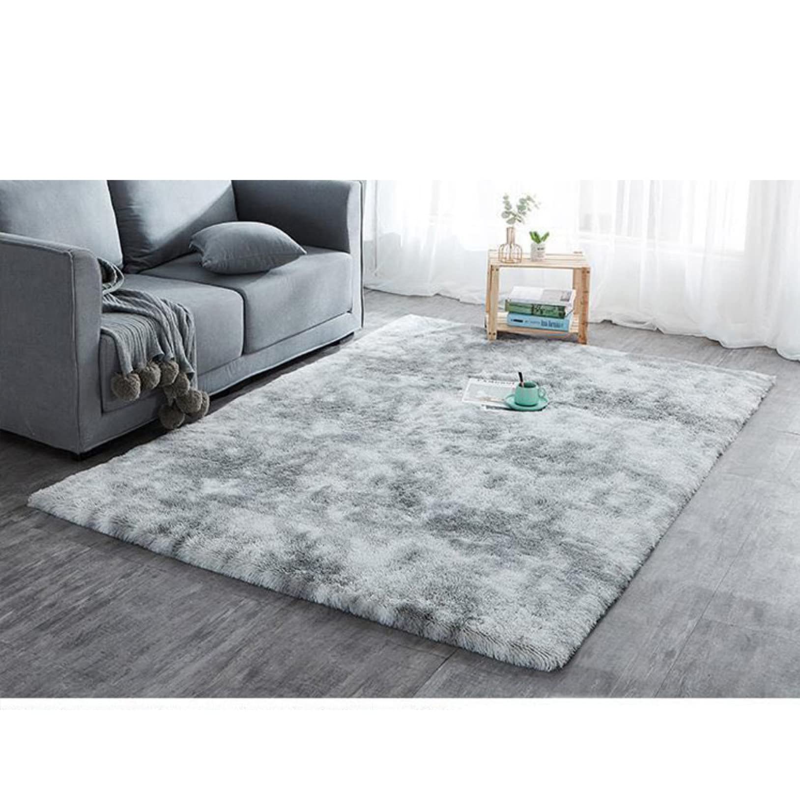 Amazon｜ラグ カーペット ラグマット 防ダニ ホットカーペットの上に