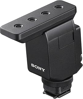 Sony ECM-B10 Wireless Shotgun Microphone, Noise Reduction, Easy Operation, Ideal for Cameras, Interviews, Vlogs, Content C…