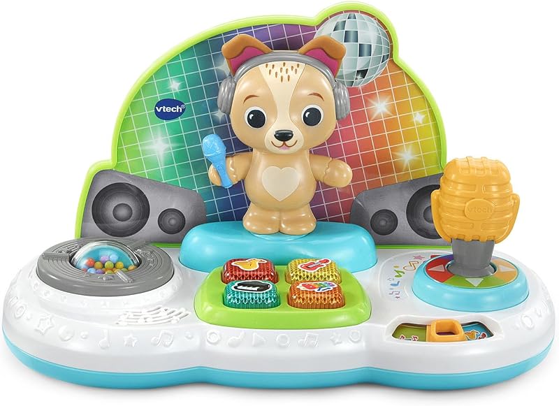 Bark and Bop Dance Party DJ musical de juguete para cachorros