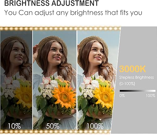 Miniatura 6 de Marco de fotos brillante para bricolaje luz de caja de sombra luz iluminada para niños esposa marido fotos familiares o carteles tira de luces LED