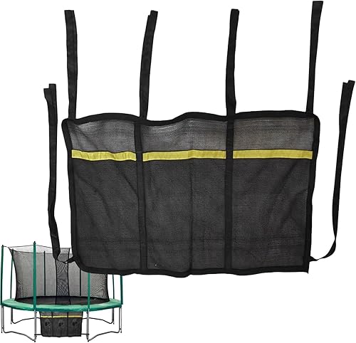 Miniatura 1 de Bolsa de malla para zapatos, bolsa de red para zapatos de trampolín, bolsa de red para zapatos de 3 bolsas, 6 correas para zapatos de trampolín,