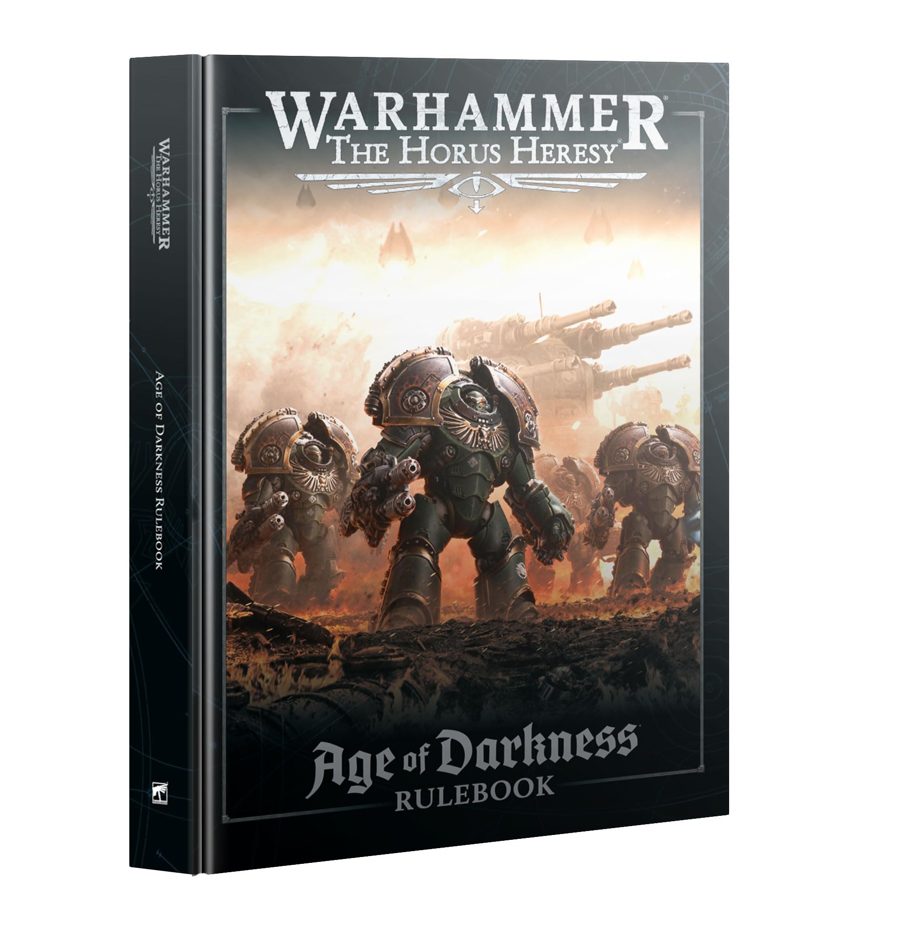 Horus Heresy: Age of Darkness Rulebook 3a edizione Copertina rigida