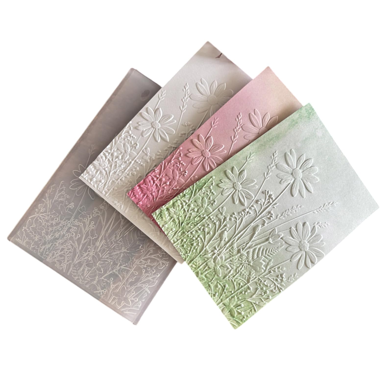 Limtula Textured Embossing Folder Butterfly Flower Tree Textured Templates Stencils for Cardmaking Scrapbooking Pattern