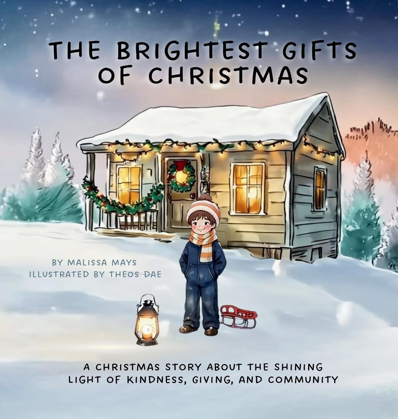 The Brightest Gifts of Christmas: A Christmas Story About The Shining Light of Kindness, Giving, and Community (The Garden of Becoming)
