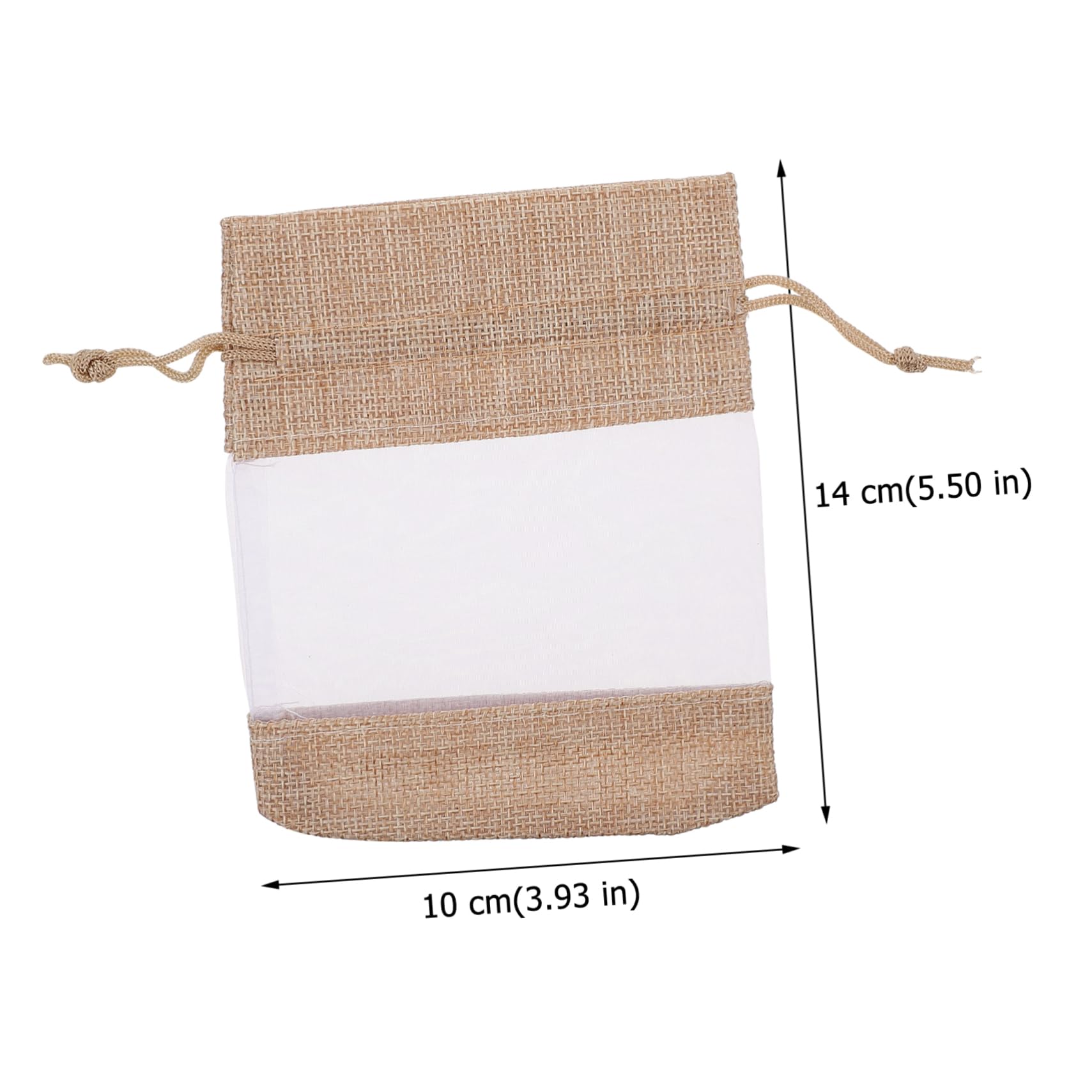 VALICLUD 3 ensembles Pochettes Moyennes En Toile De Jute Avec Cordon De Serrage Sachets En Toile De Jute De Fête De Noël Pour Les À Bonbons 10 pièces * 3