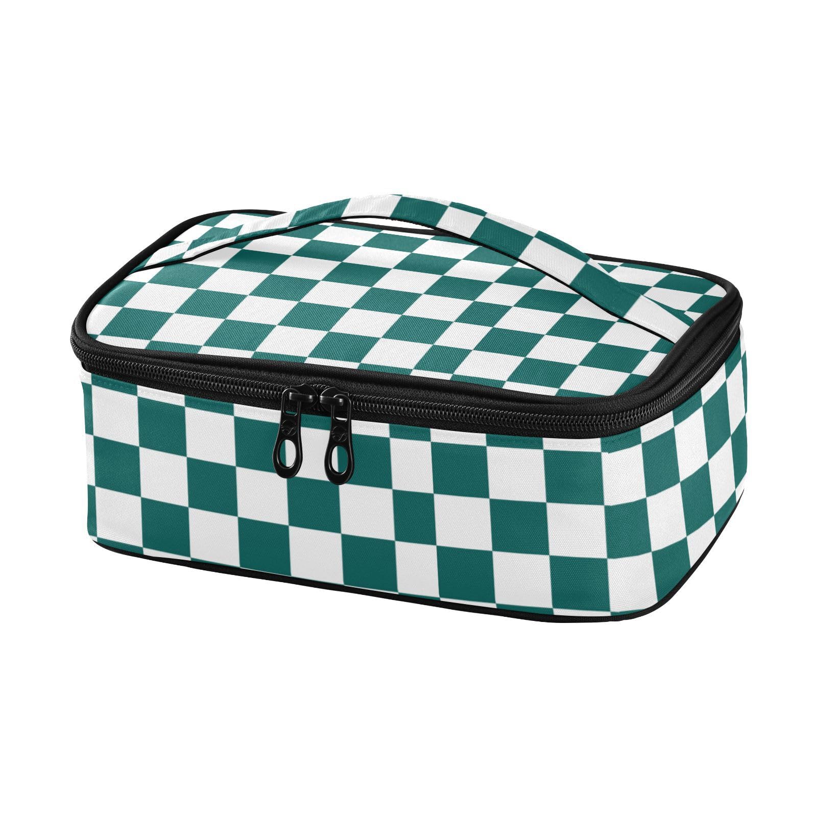 Amazon.com: IHCVHQX Kids Lunch Bag for Boys Girls Checkered Green