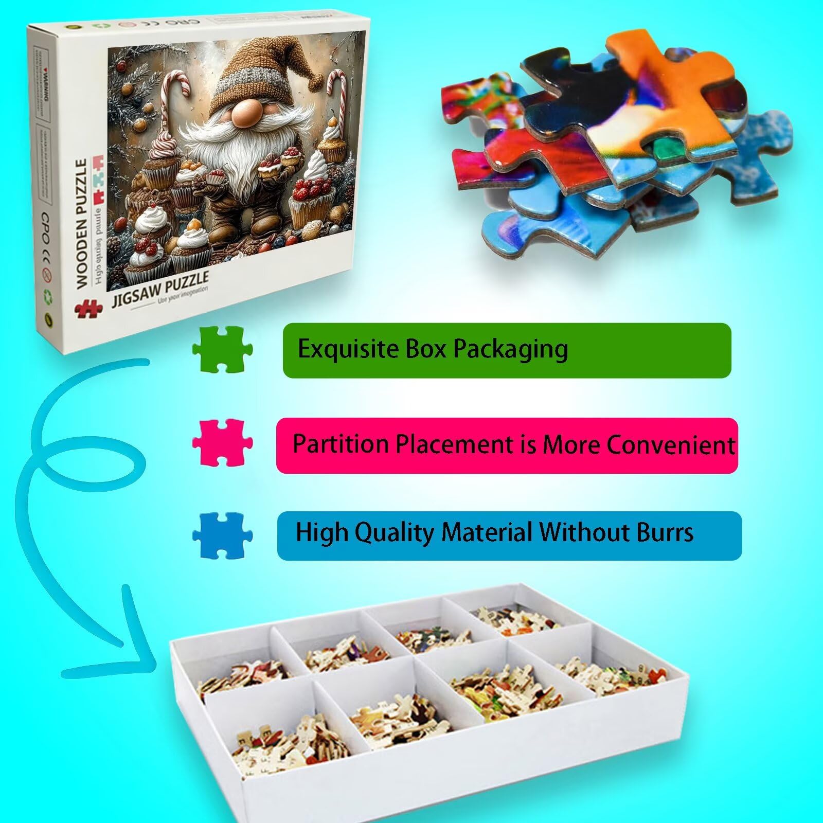 Puzzle 5000 elementów dla seniorów puzzle dla dorosłych duże 156,5 x 105,5 cm, ciasto puzzle gra edukacyjna wyzwanie, 5000 elementów klasyczne układanki na prezent dla kobiet i mężczyzn, dekoracja