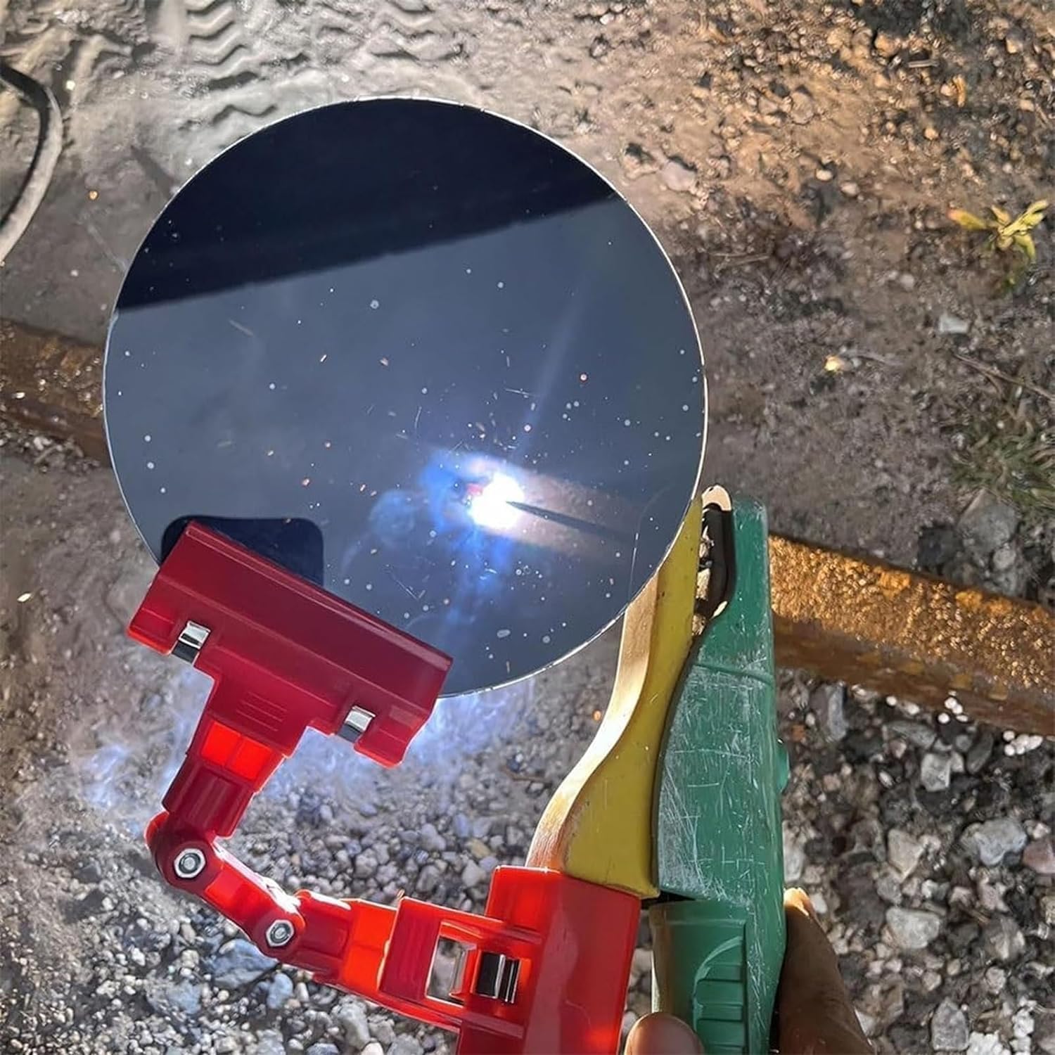 Schweiß-Verdunkelungs-Panel, tragbare Schweiß-Verdunkelungs-Panel, Schweißvorhänge, multifunktionale Verdunkelung, Sommer-Schweißhelm-Alternative, schützt das Gesicht vor Funken und Schmutz
