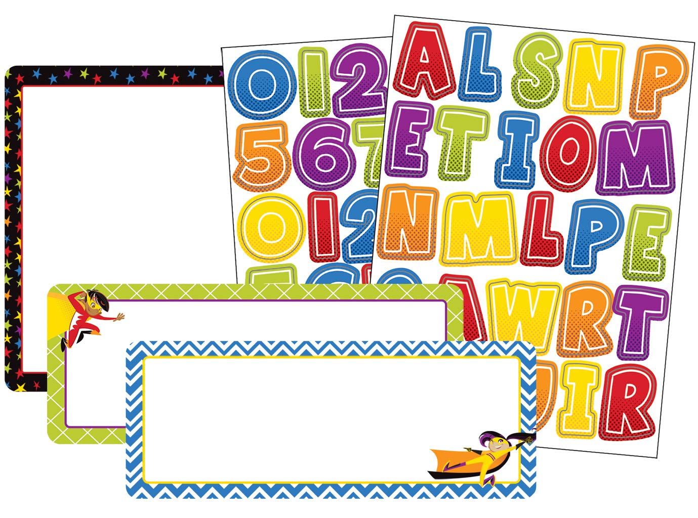 Carson DellosaSuper Power Stickers (168195)