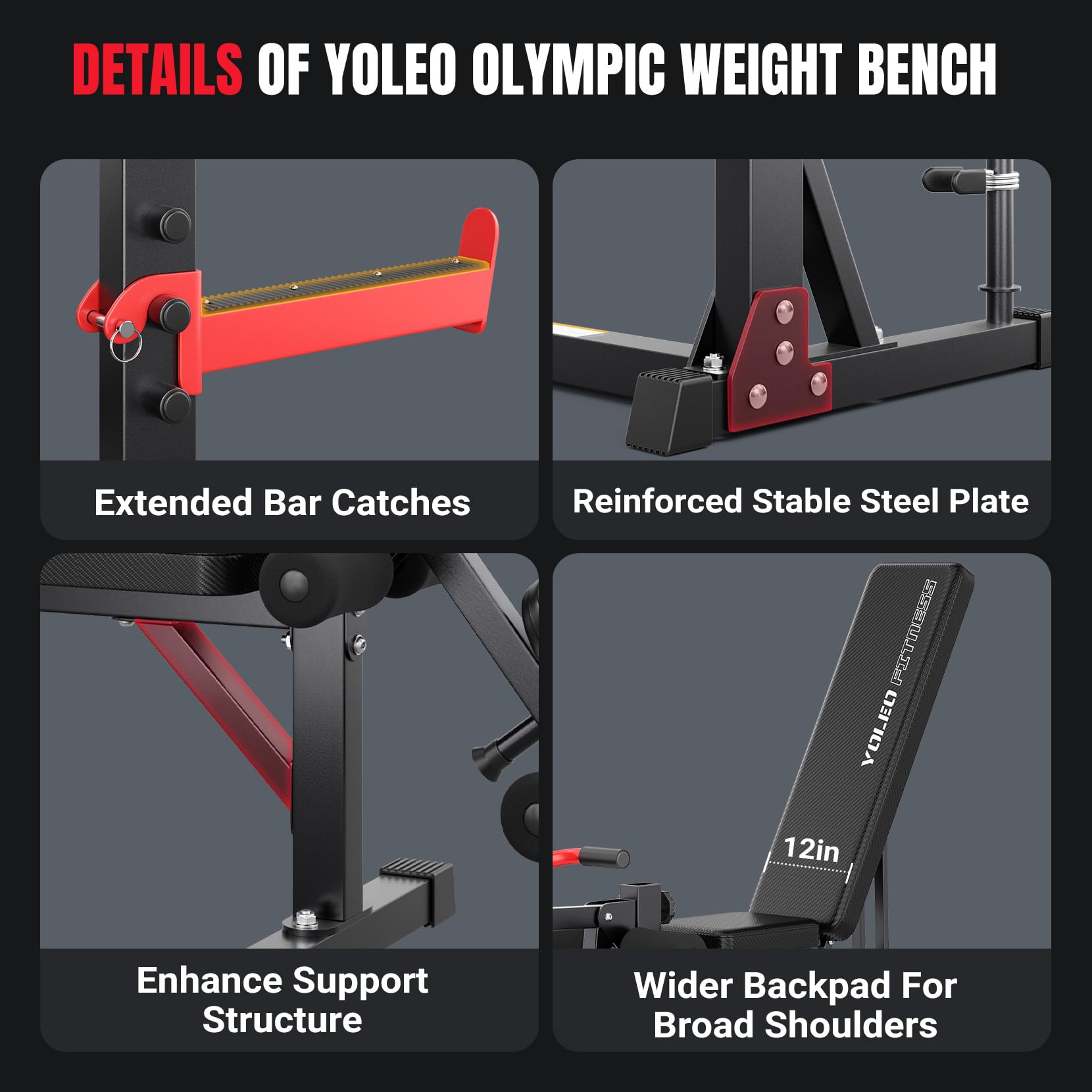 Multifunzione Palestra Casa con Rack Palestra, Panca Piana Bilanciere, Panca Addominali con leg extension leg curl - arm curl - porta
