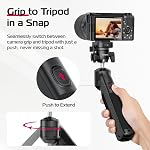 ULANZI Tabletop Tripod for Camera Mini Vlogging Tripod TT38, Uka F38 ClickOpen Flexible Travel Tripod for Sony/Canon/Nikon/Fujifilm SLR DSLR Pocket Stand Shooting Selfie Video Vlog