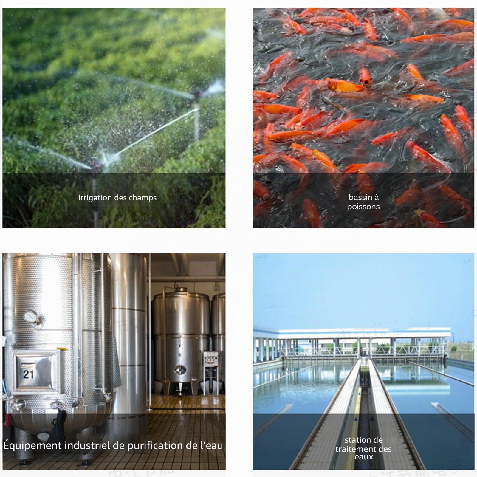 Débitmètre numérique pour l'irrigation et le liquide dans l'environnement aquatique agricole diverses concentrations de liquide débitmètre d'irrigation agricole