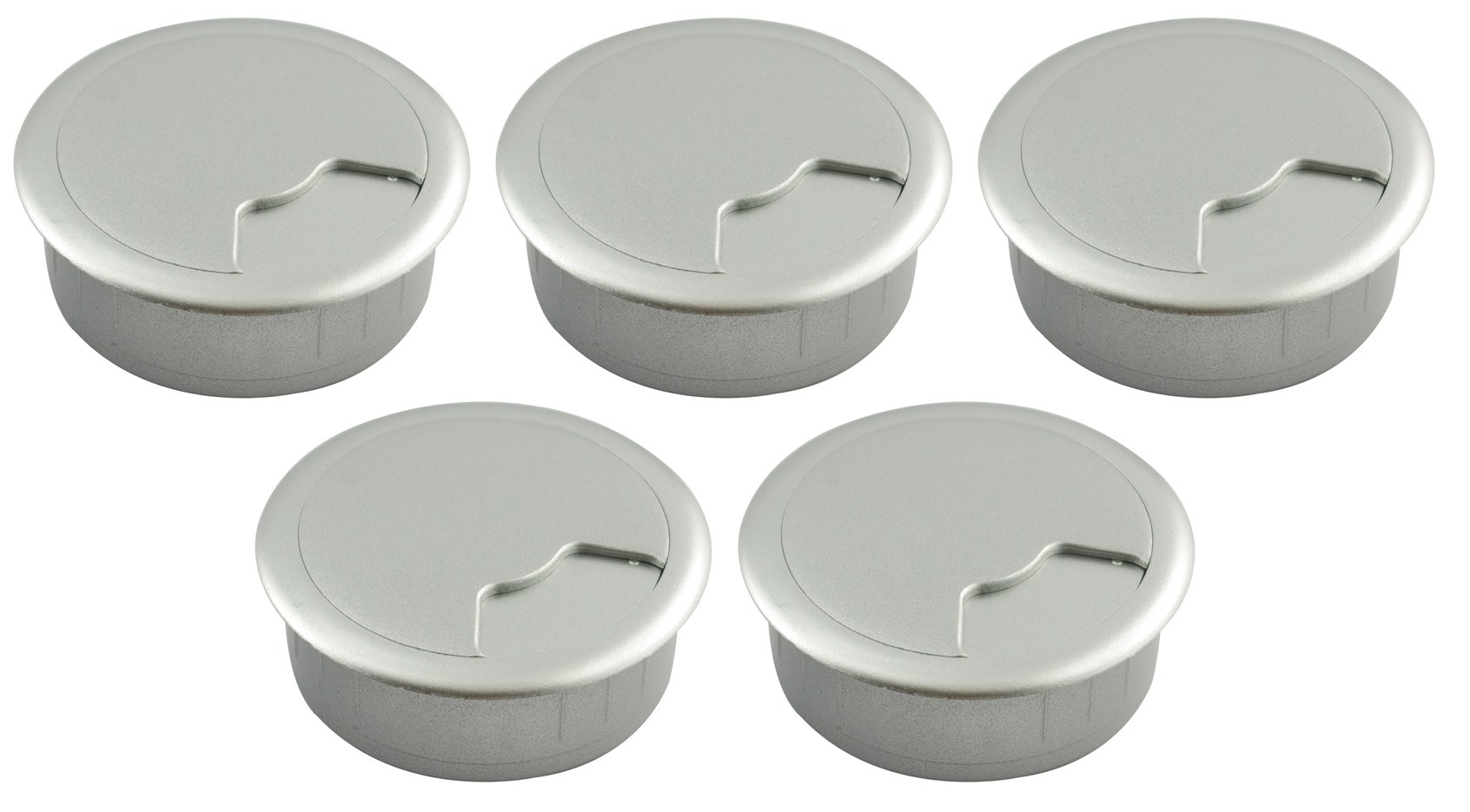 Secotec D60 mm RAL9006/5 Cable 60 mm RAL9006 5, 5 Pieces