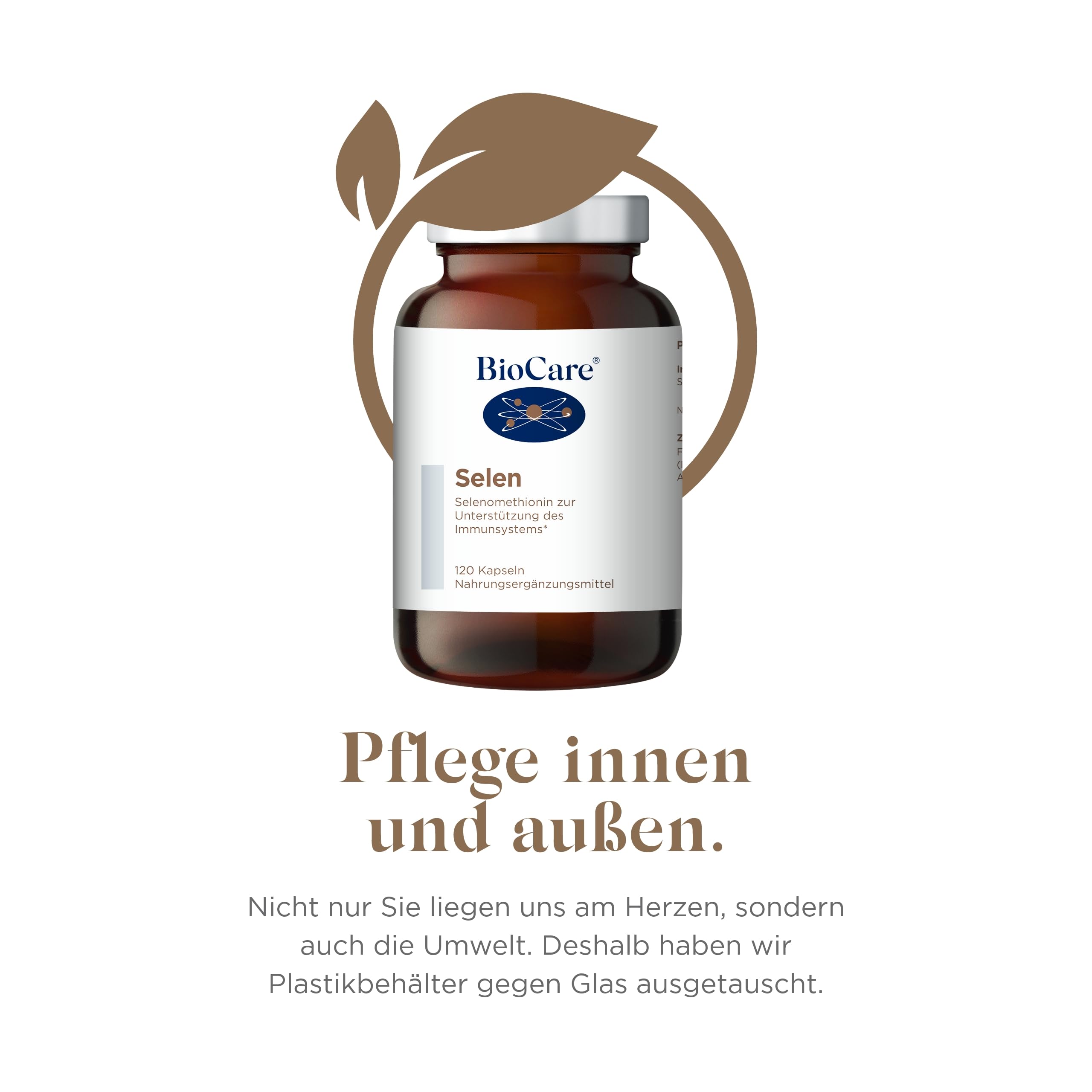 BioCare Selen - Selenomethionin für Immun- & Antioxidant-Unterstützung - 120 Kapseln (Packung mit 2)