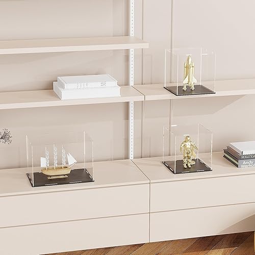 Miniatura 4 de QIMOND Vitrina de acrílico para escaparate, caja de acrílico larga transparente para mostrar modelos de automóviles fundidos a troquel 118,