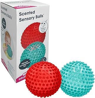 Edushape Scented Sensory Ball Strawberry & Vanilla Scents.