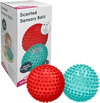 Edushape Scented Sensory Ball Strawberry & Vanilla Scents.