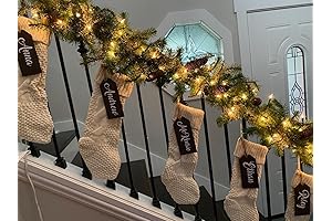 (Christmas in July) Personalized wood Christmas stocking name Tag, Wooden Christmas Ornament....