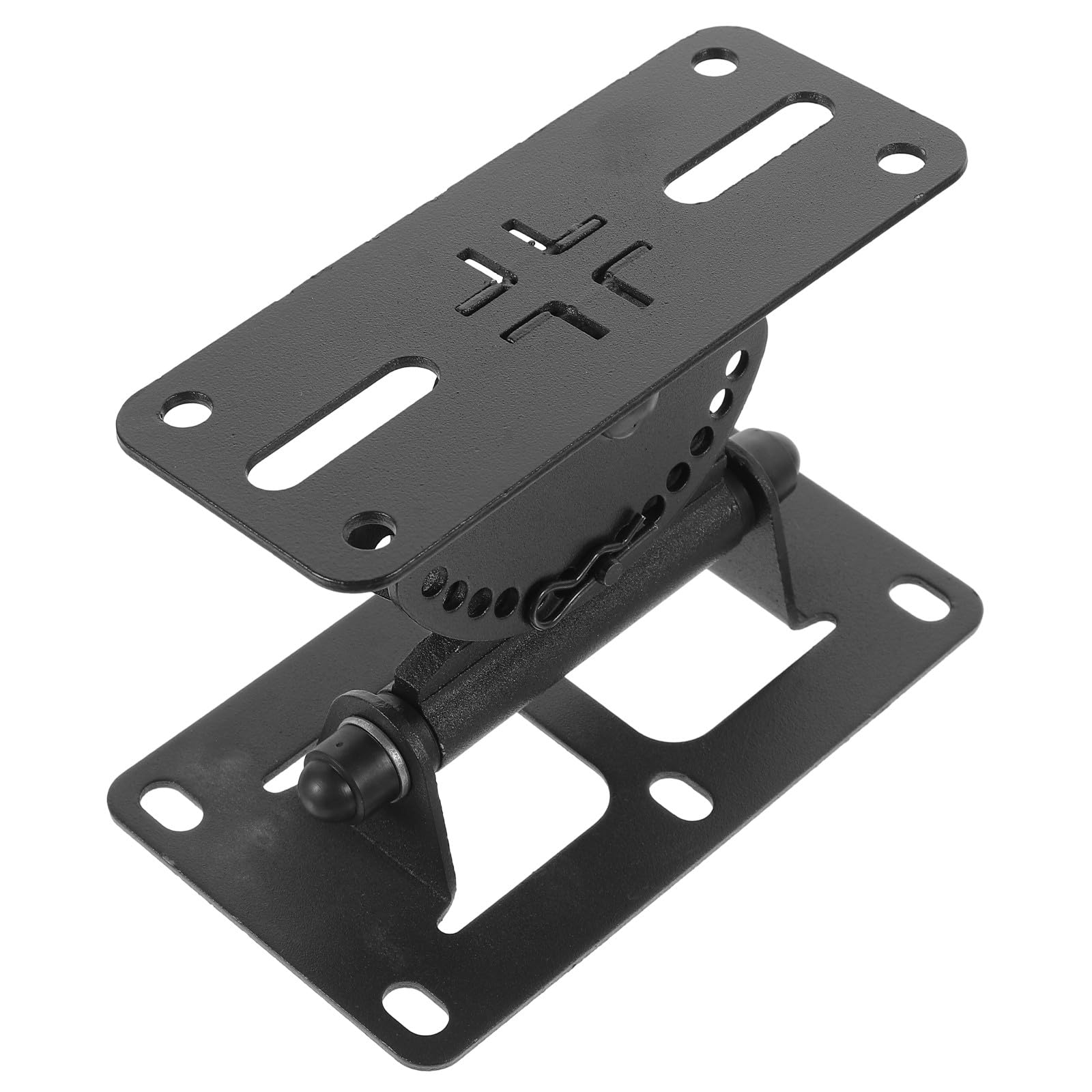 Support Montage Sécurisé Enceinte Murale Orientable Grosse Capacité de Charge en Alliage de Zinc Noir pour Systèmes Audio, pour Scènes de Karaoké et Ingénierie
