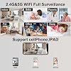 Cámara WiFi Interior Full HD 1080P, Cámara de Seguridad para Hogar, Mascotas y Niñera, Visión Nocturna y Detección de Movimiento 3
